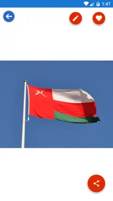 Oman Flag Wallpaper Flags and android App screenshot 0